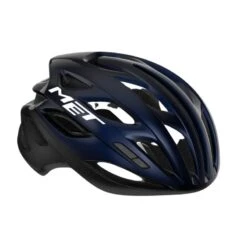 Casco Met Estro Mips Blu/nero Metalizzato