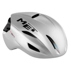 Casco Met Manta Mips Bianco Metallizzato