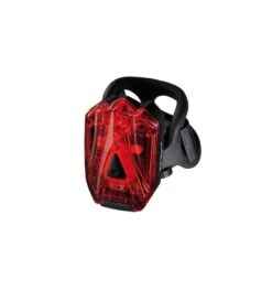 Fanale Infini Lava 3 Led Posteriore Usb Nero/rosso