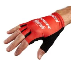 Guanti Santini Trek-Segafredo Team Rosso