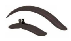 ATALA Kit Parafanghi Ant/post 12'' Plastica Nero