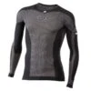 Maglia Intima Manica Lunga Giro Collo Sixs Carbon Nero