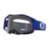 Maschera Oakley Airbrake Mx Moto Blu Lente Clear