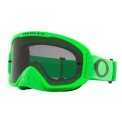 Maschera Oakley O Frame 2.0 Pro Mx Moto Verde Lente Grigio Scuro