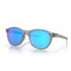 Occhiali Oakley Reedmace Grigio Opaco Lente Prizm Sapphire