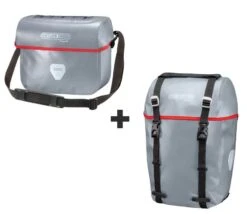 Kit Borse Ortlieb Anteriore/posteriore Original Argento
