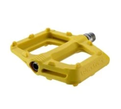 Race Face Pedali Flat Ride Giallo