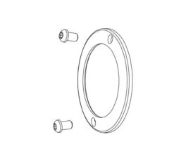 Fulcrum Coperchio Mozzo Racing 0 Con Vite Posteriore Grigio