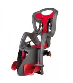 Bellelli Seggiolino Posteriore Su Portapacchi Pepe Grigio/rosso