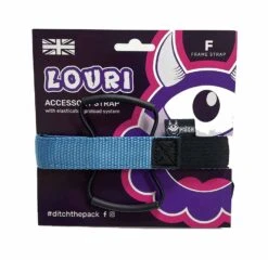 Huck Cinghia Enduro Strap + Borsa Keep It Dry Azzurro