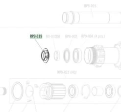 Fulcrum Ghiera Registro Mozzo